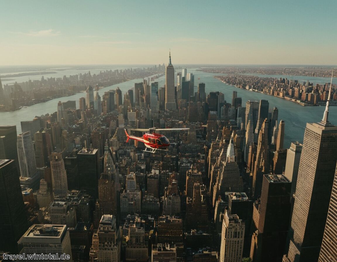 Fotomöglichkeiten während des Flugs - Helikopter Flug New York