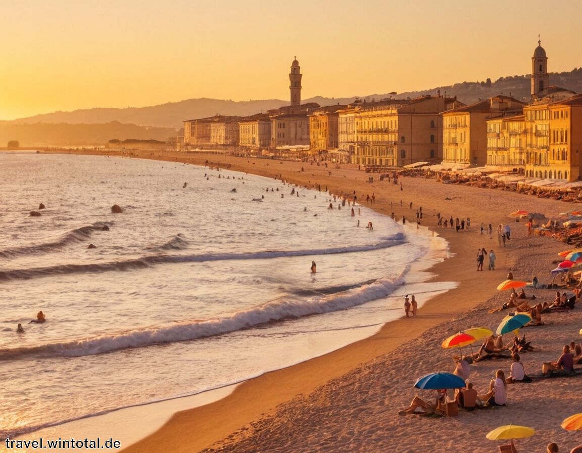 Die beste Reisezeit für den Strand von Livorno   - Livorno Strände » Entdecke die schönsten